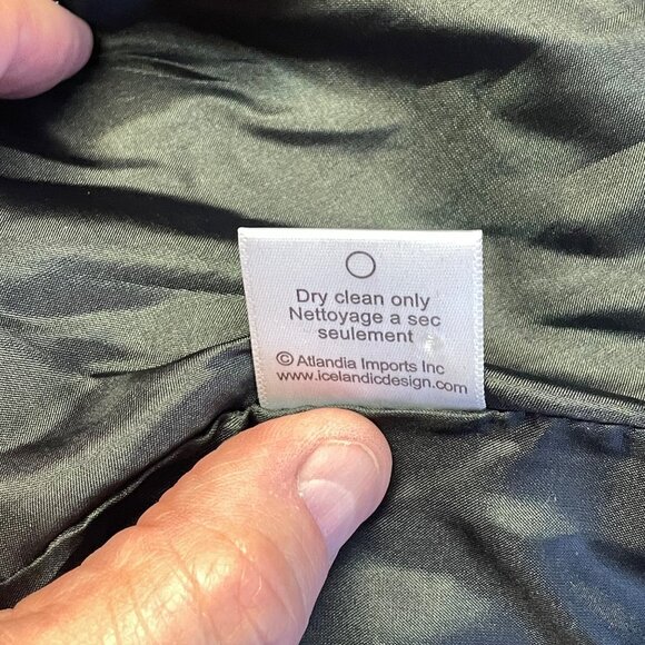 Icelandic Design Womens Art To Wear Nordic Cardigan Sweater 3X Wool Cozy Comfy - Picture 12 of 13